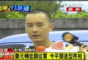 郑元畅当兵照片